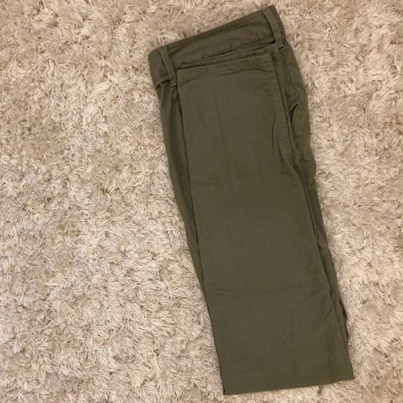 Ann Taylor olive green skinny pants - Picture 7 of 8
